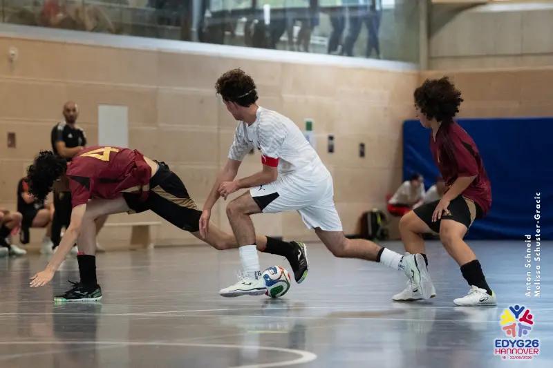 Day 2 — Futsal (BEL – DEN)