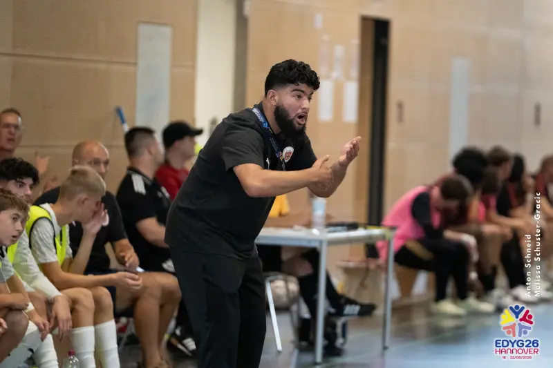 Day 2 — Futsal (BEL – DEN)