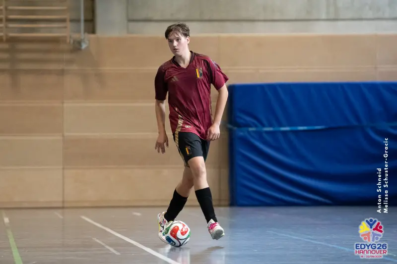 Day 2 — Futsal (BEL – DEN)