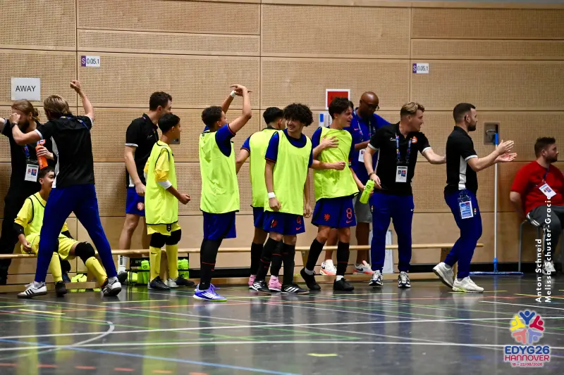 Day 2 — Futsal (NED – IRL)