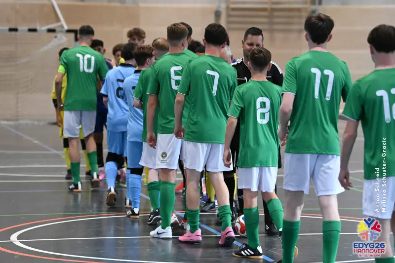 Day 2 — Futsal (NED – IRL)