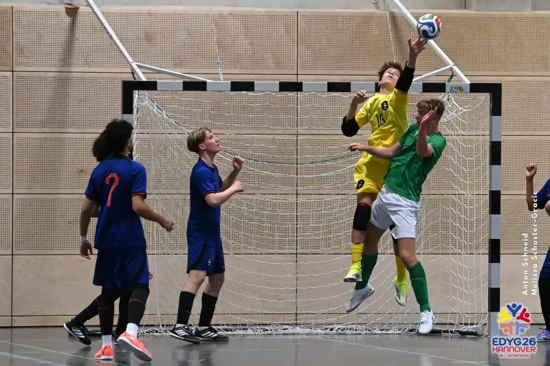 Day 2 — Futsal (NED – IRL)