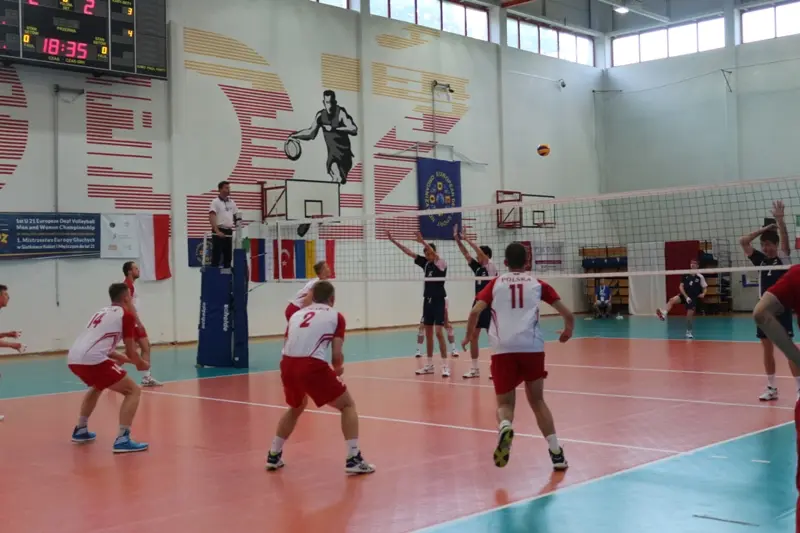 1st U21 EC Volleyball – Match no. 4 – Poland – Russia Men