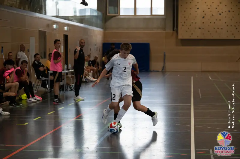Day 2 — Futsal (BEL – DEN)