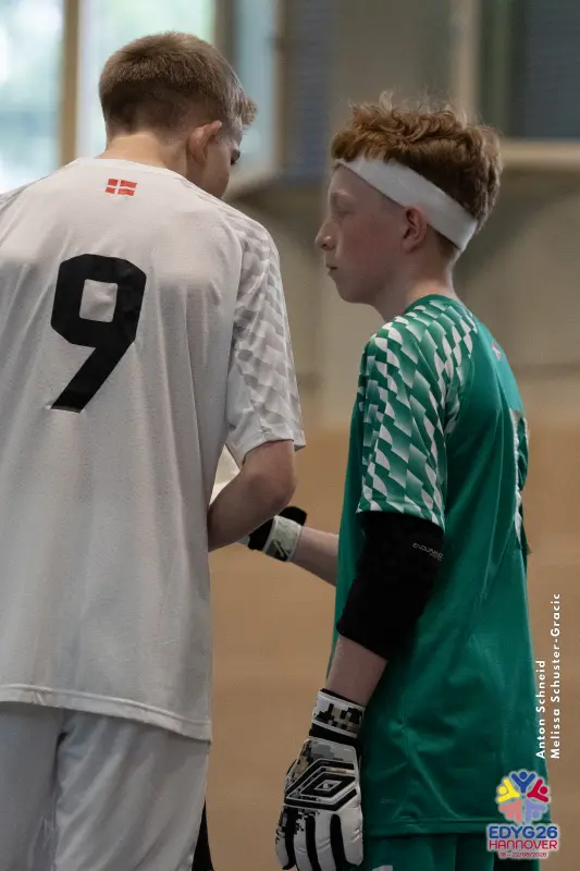 Day 2 — Futsal (BEL – DEN)