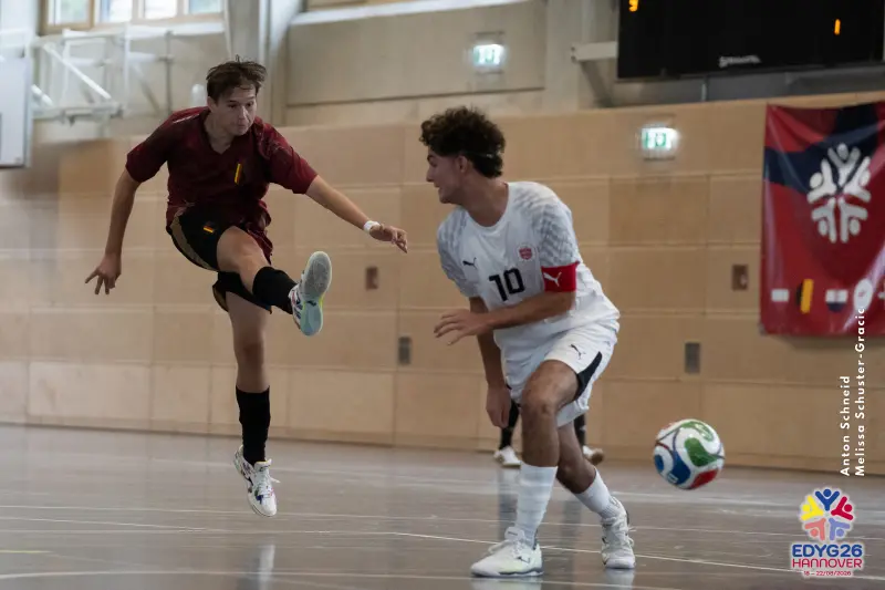 Day 2 — Futsal (BEL – DEN)