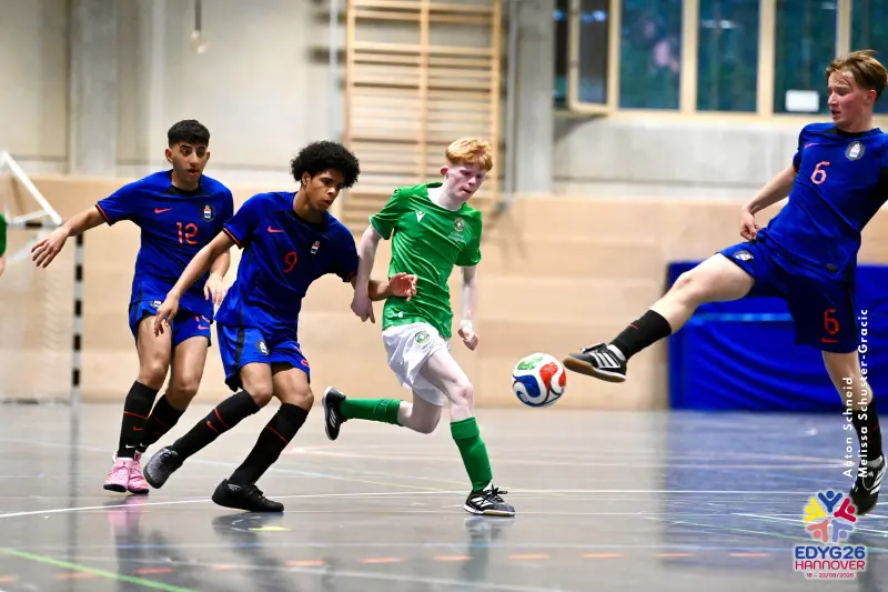 Day 2 — Futsal (NED – IRL)