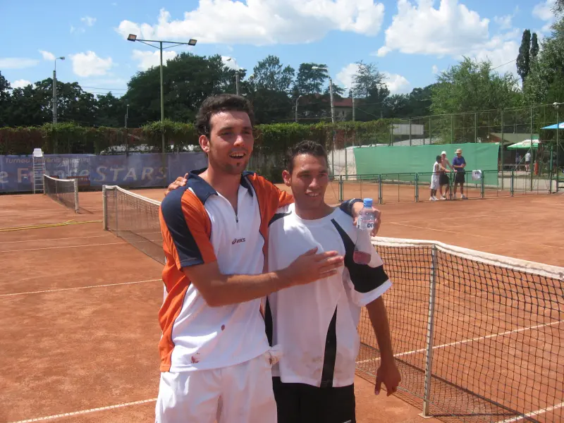 M. Kargl, AUT and M. Sanchez, FRA