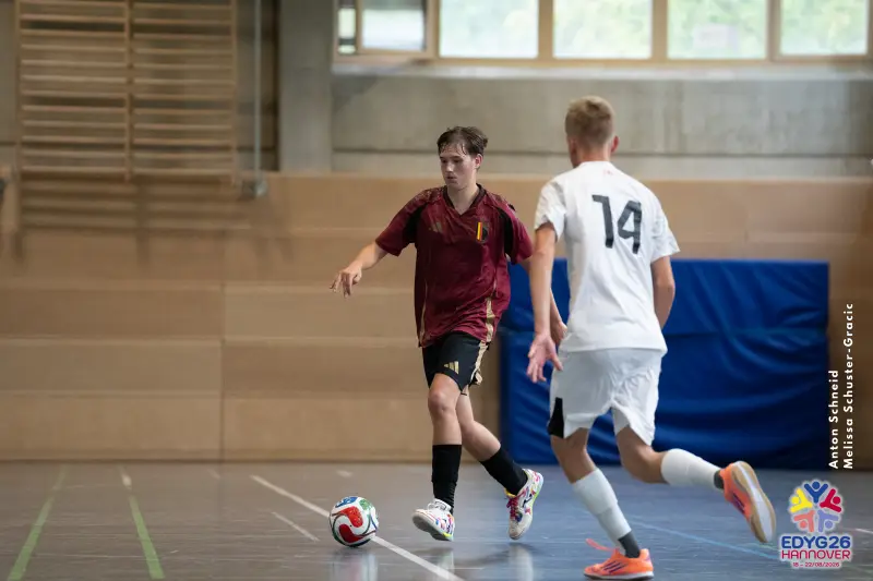 Day 2 — Futsal (BEL – DEN)