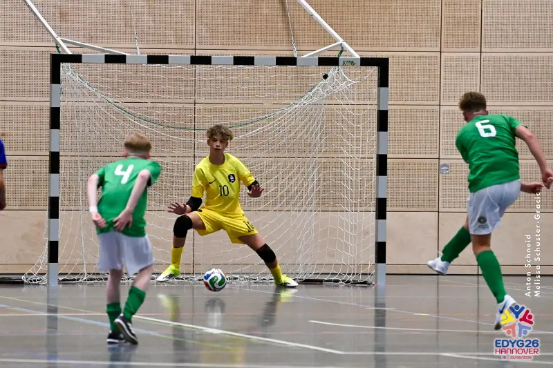 Day 2 — Futsal (NED – IRL)