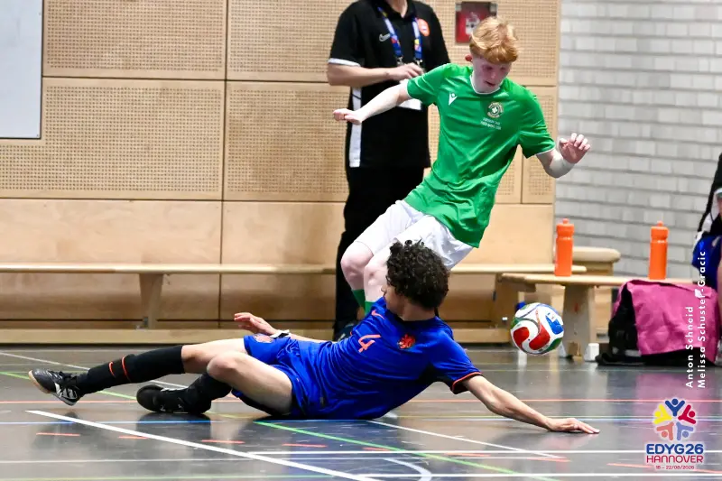 Day 2 — Futsal (NED – IRL)