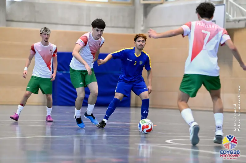 Day 2 — Futsal (HUN – SWE)