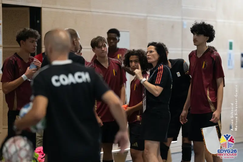 Day 2 — Futsal (BEL – DEN)
