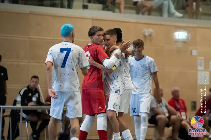 Day 2 — Futsal (ITA – CZE)