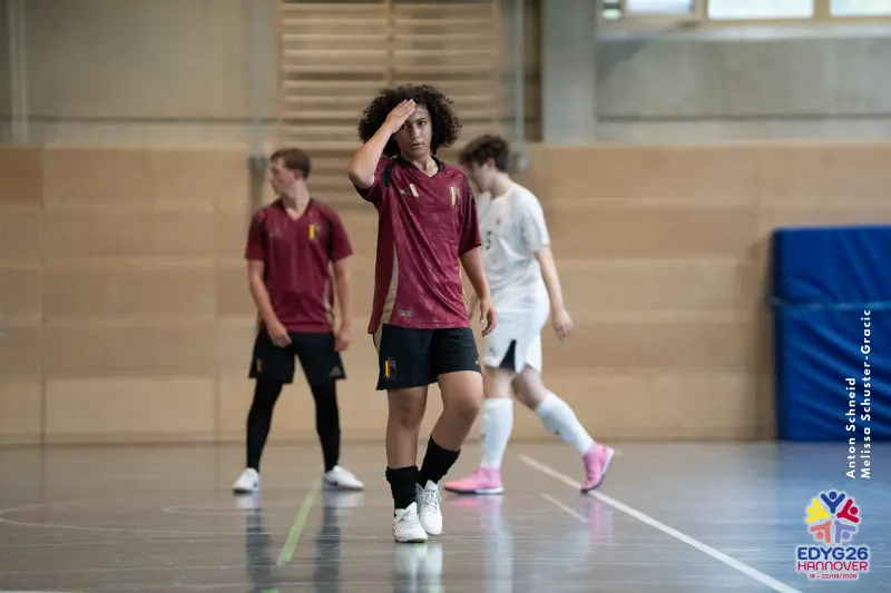 Day 2 — Futsal (BEL – DEN)