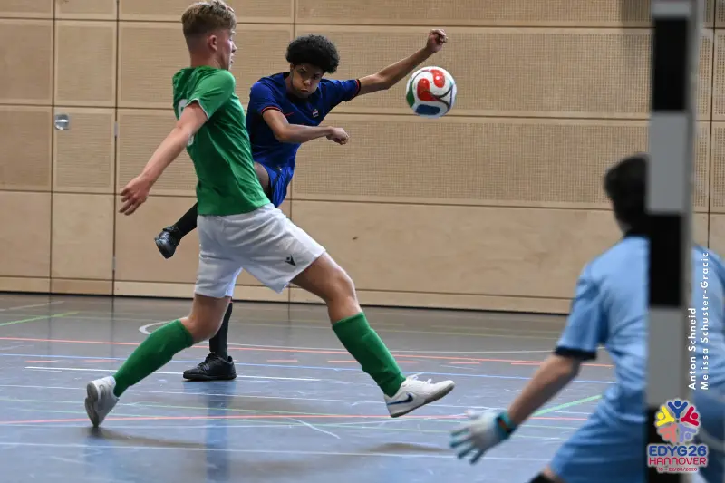 Day 2 — Futsal (NED – IRL)