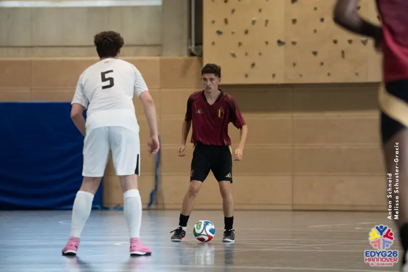 Day 2 — Futsal (BEL – DEN)