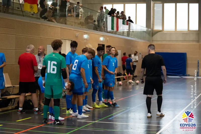 Day 2 — Futsal (ITA – CZE)