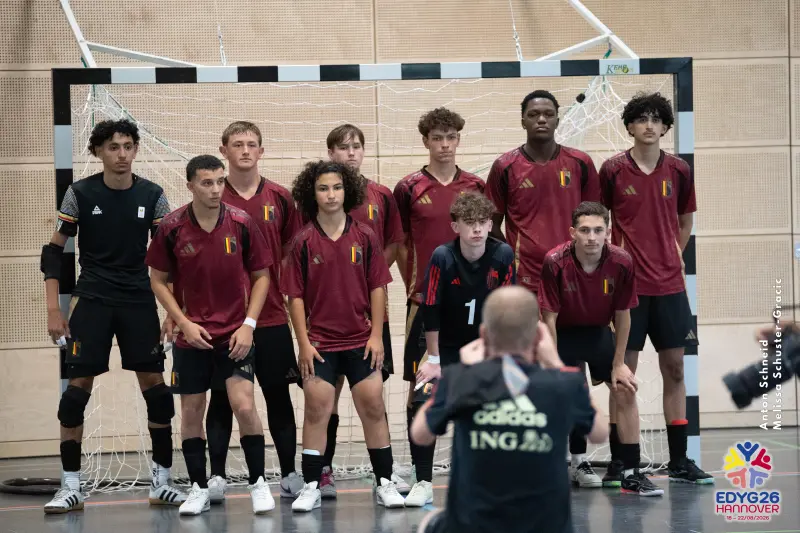 Day 2 — Futsal (BEL – DEN)