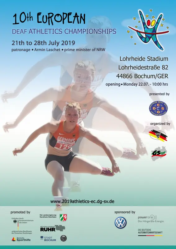 10th EC Athletics 2019 in Bochum-Wattenscheid, Germany