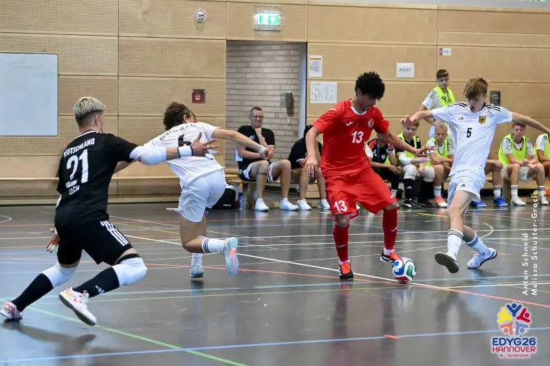 Day 2 — Futsal (GER – TUR)