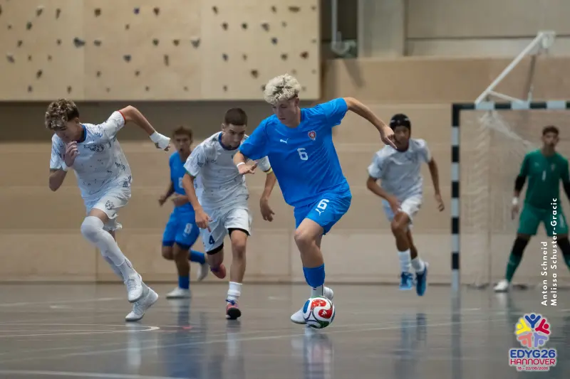 Day 2 — Futsal (ITA – CZE)