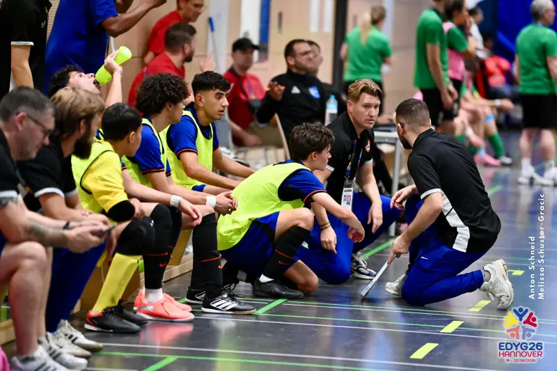 Day 2 — Futsal (NED – IRL)