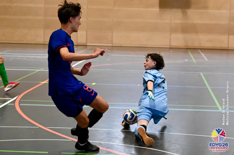 Day 2 — Futsal (NED – IRL)