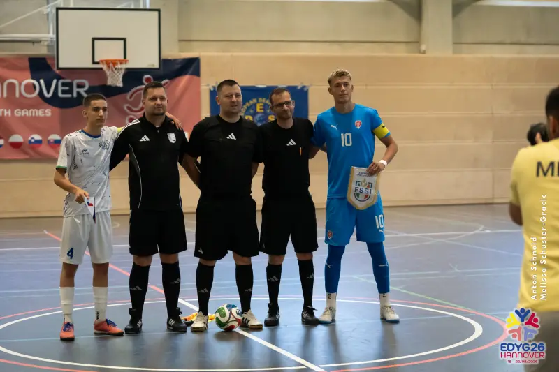 Day 2 — Futsal (ITA – CZE)