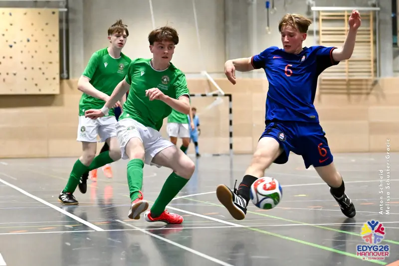 Day 2 — Futsal (NED – IRL)