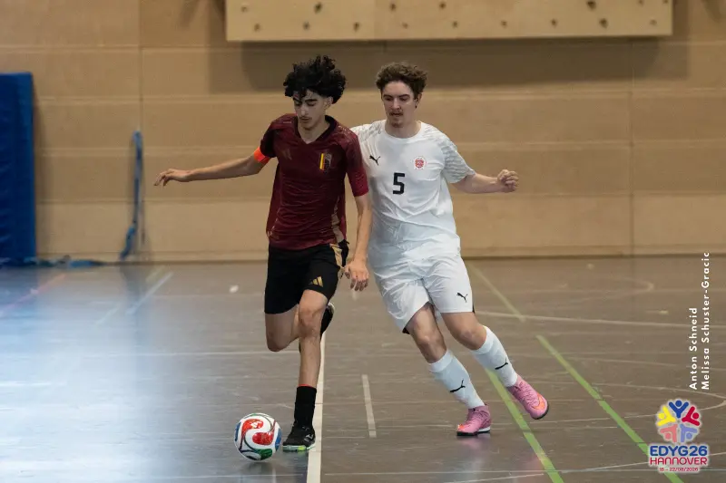 Day 2 — Futsal (BEL – DEN)