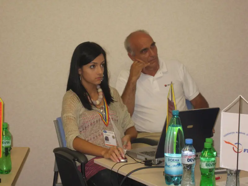 EC Tennis  Atena and refereechief Radu