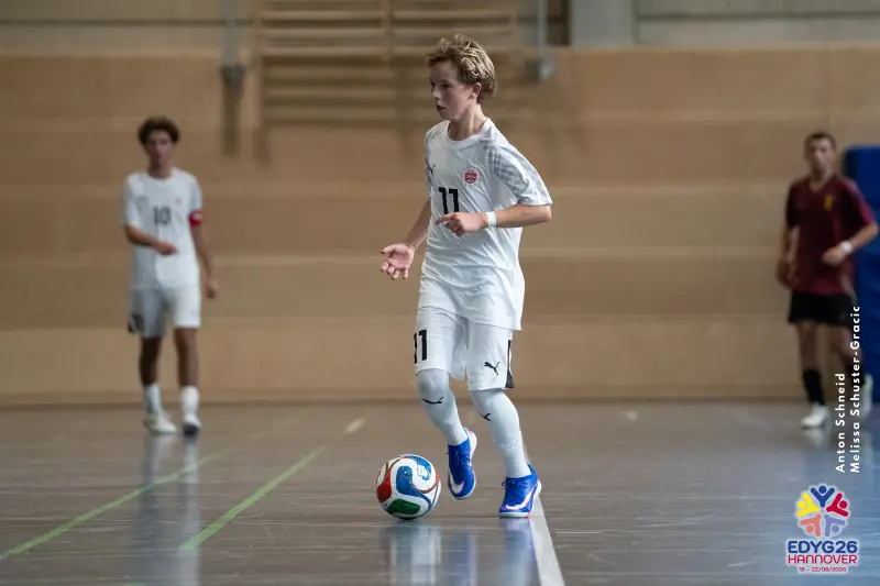 Day 2 — Futsal (BEL – DEN)