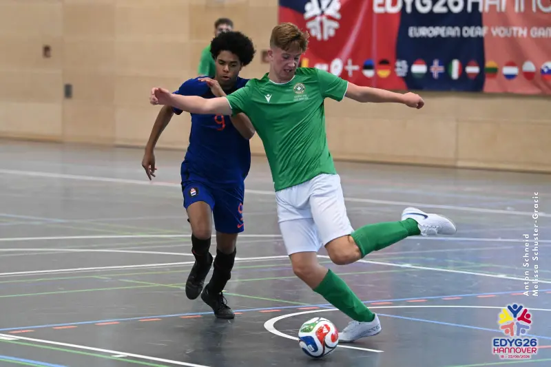 Day 2 — Futsal (NED – IRL)