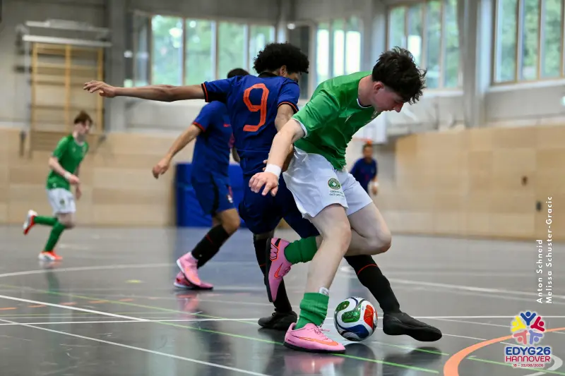 Day 2 — Futsal (NED – IRL)