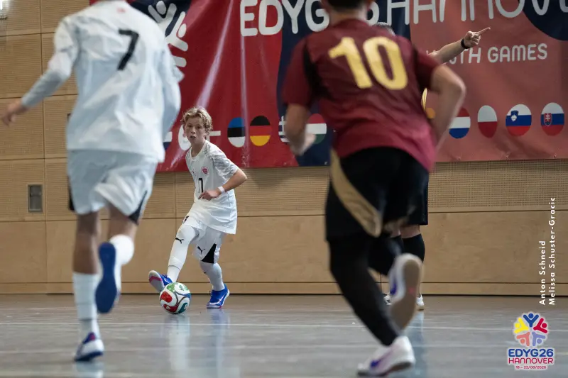 Day 2 — Futsal (BEL – DEN)