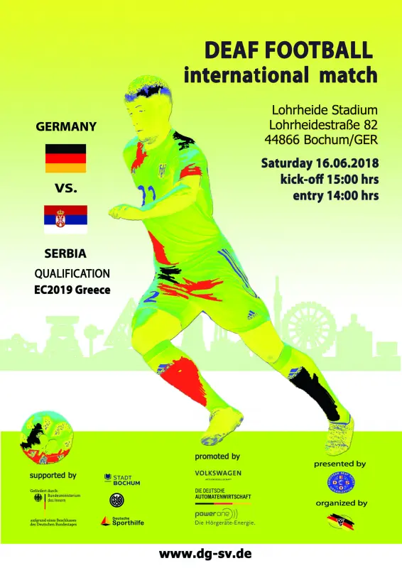 9th EC Football 2019 – Qualification Matches 2017-2018