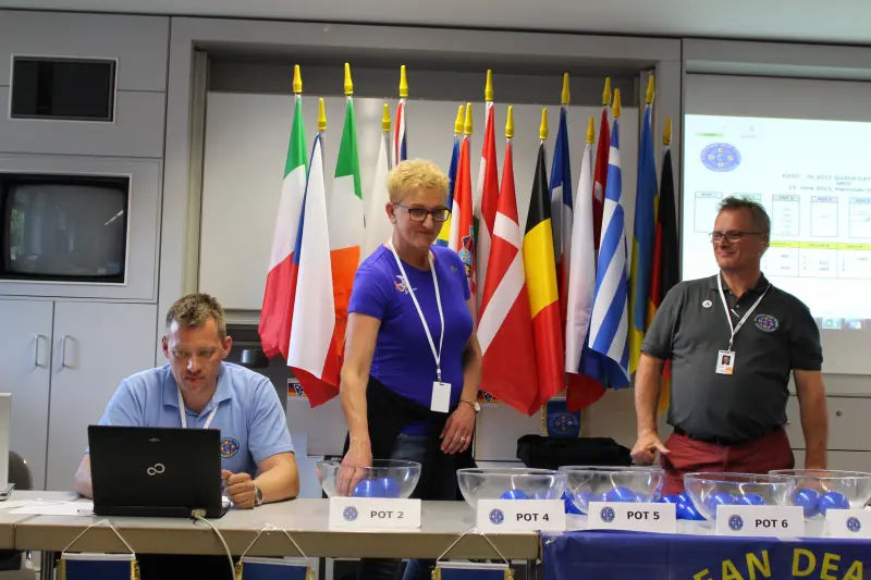Draw Ceremony - Qualifying Games Football for the Deaflympics 2017