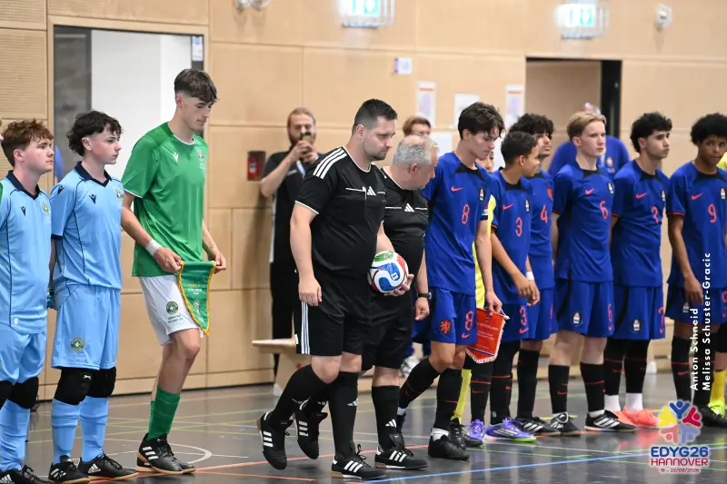 Day 2 — Futsal (NED – IRL)