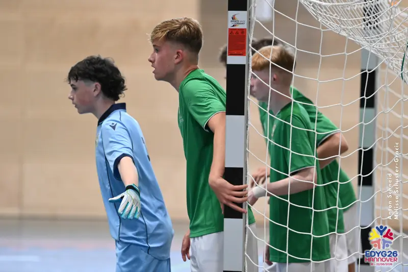 Day 2 — Futsal (NED – IRL)