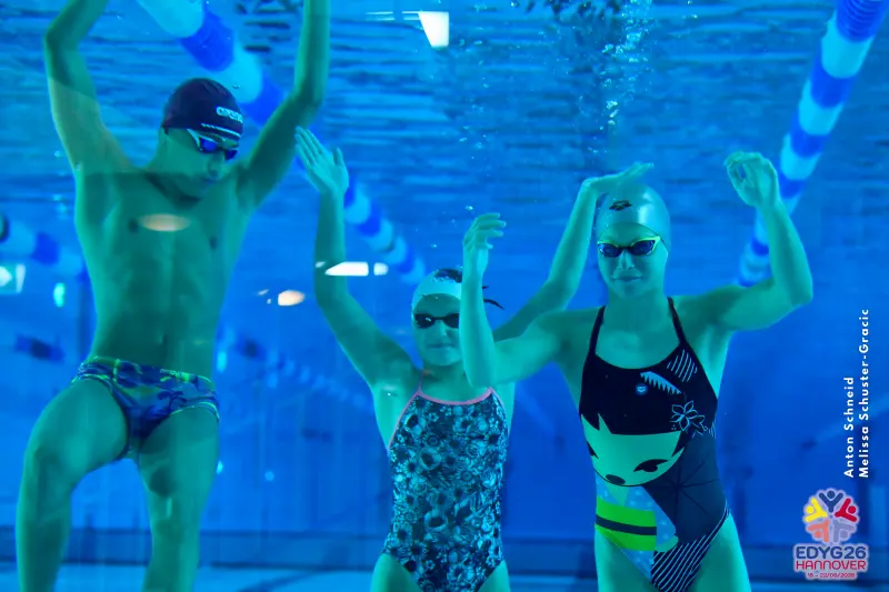 Day 1 — Swimming (Training)