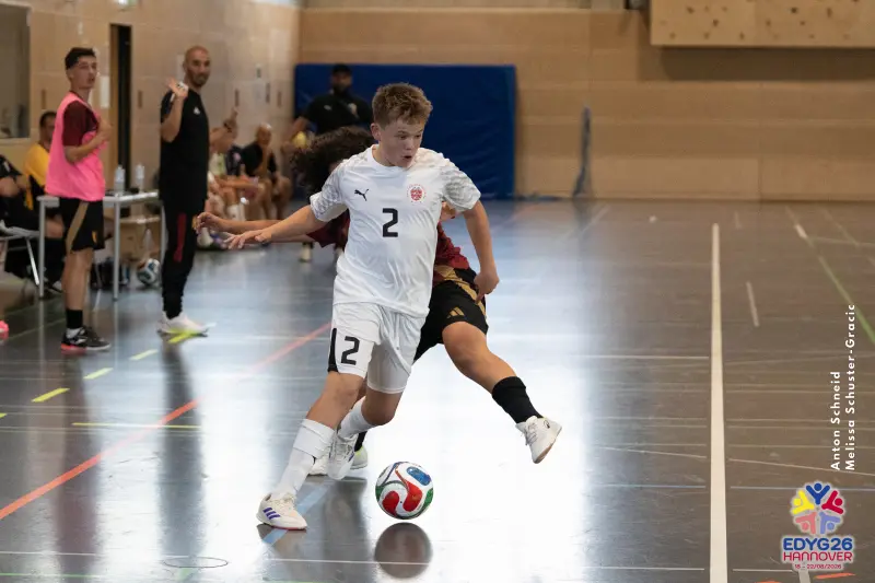 Day 2 — Futsal (BEL – DEN)