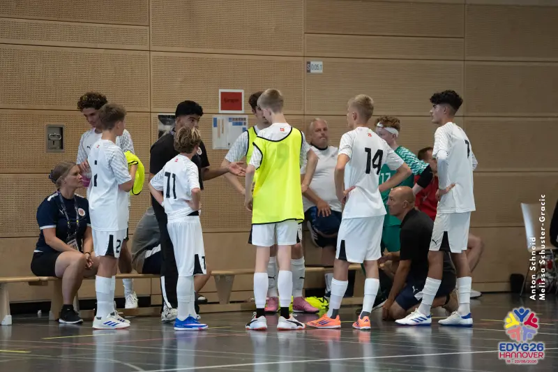 Day 2 — Futsal (BEL – DEN)
