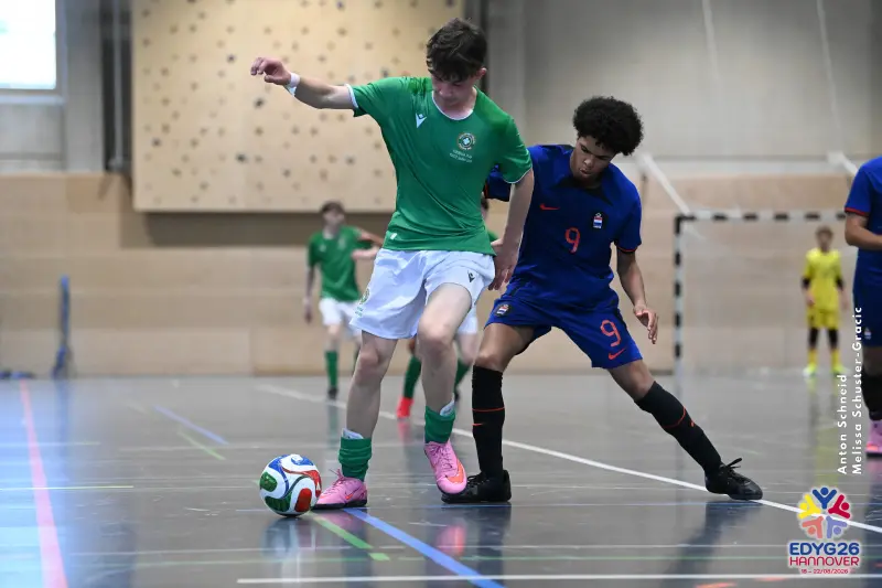 Day 2 — Futsal (NED – IRL)