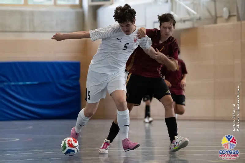 Day 2 — Futsal (BEL – DEN)
