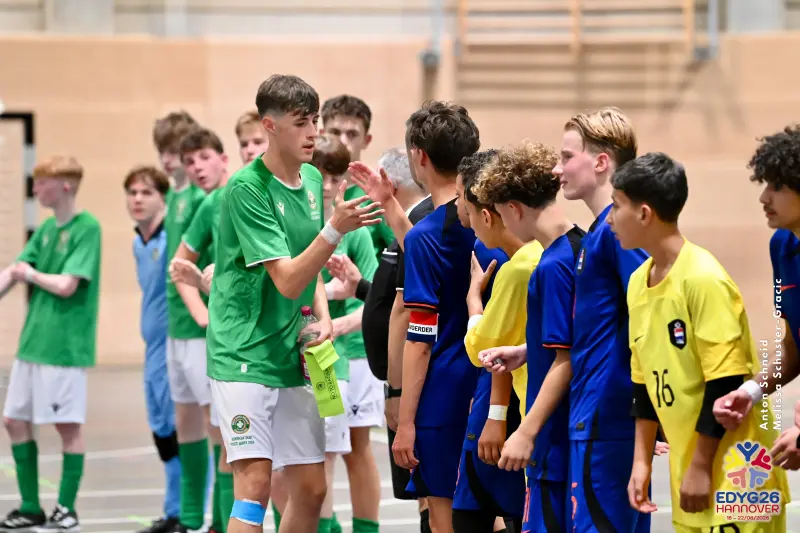 Day 2 — Futsal (NED – IRL)