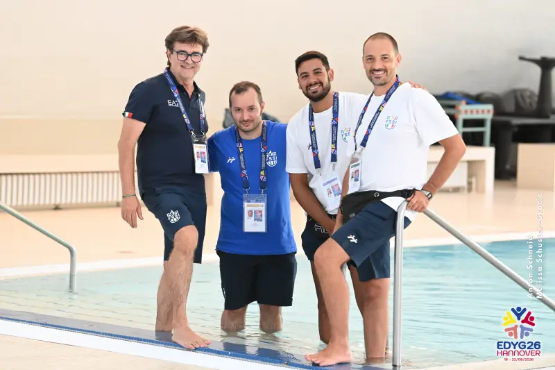 Day 1 — Swimming (Training)