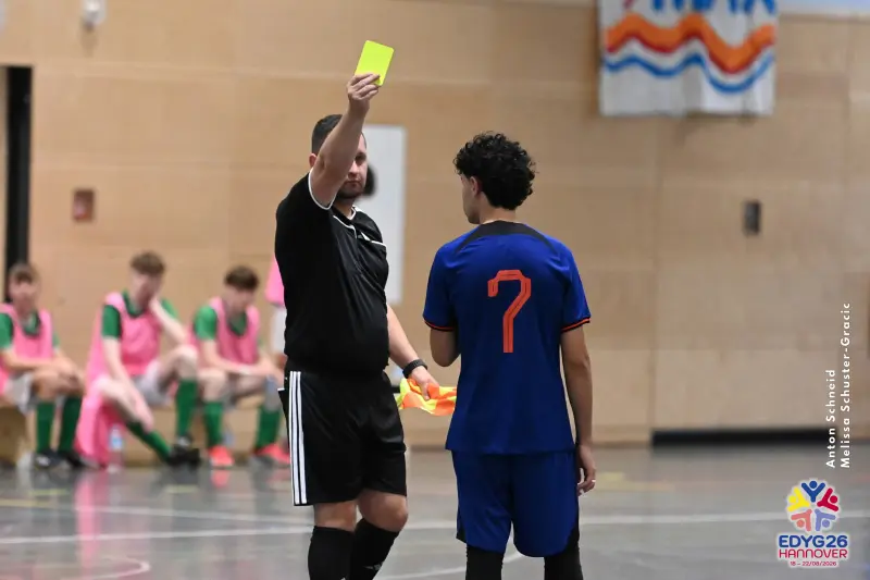 Day 2 — Futsal (NED – IRL)