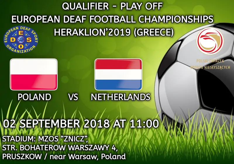 9th EC Football 2019 – Qualification Matches 2017-2018