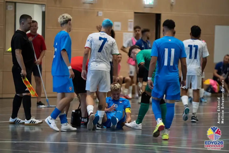 Day 2 — Futsal (ITA – CZE)